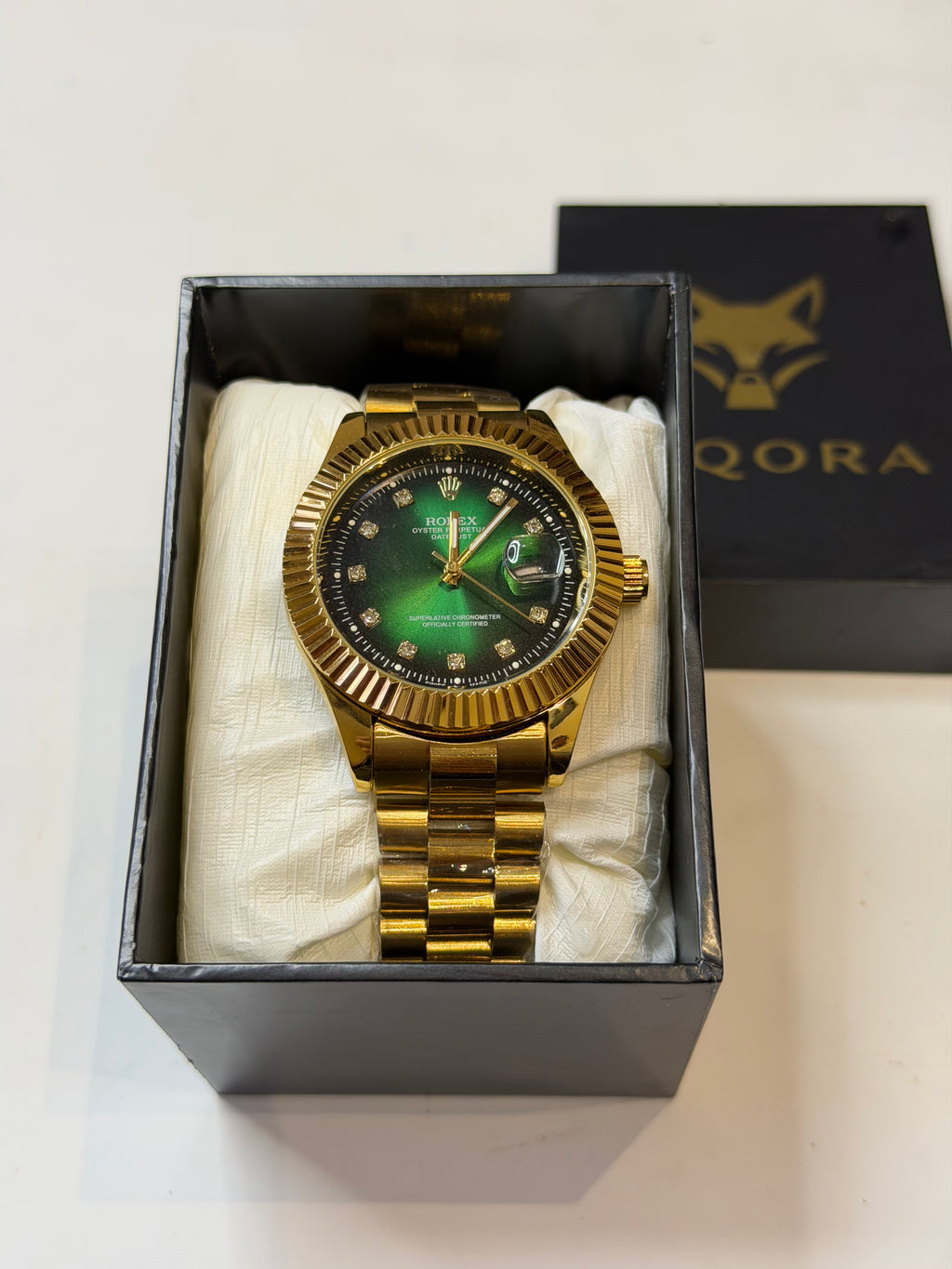 Rolex Emerald Green Dial & Semi  Auto