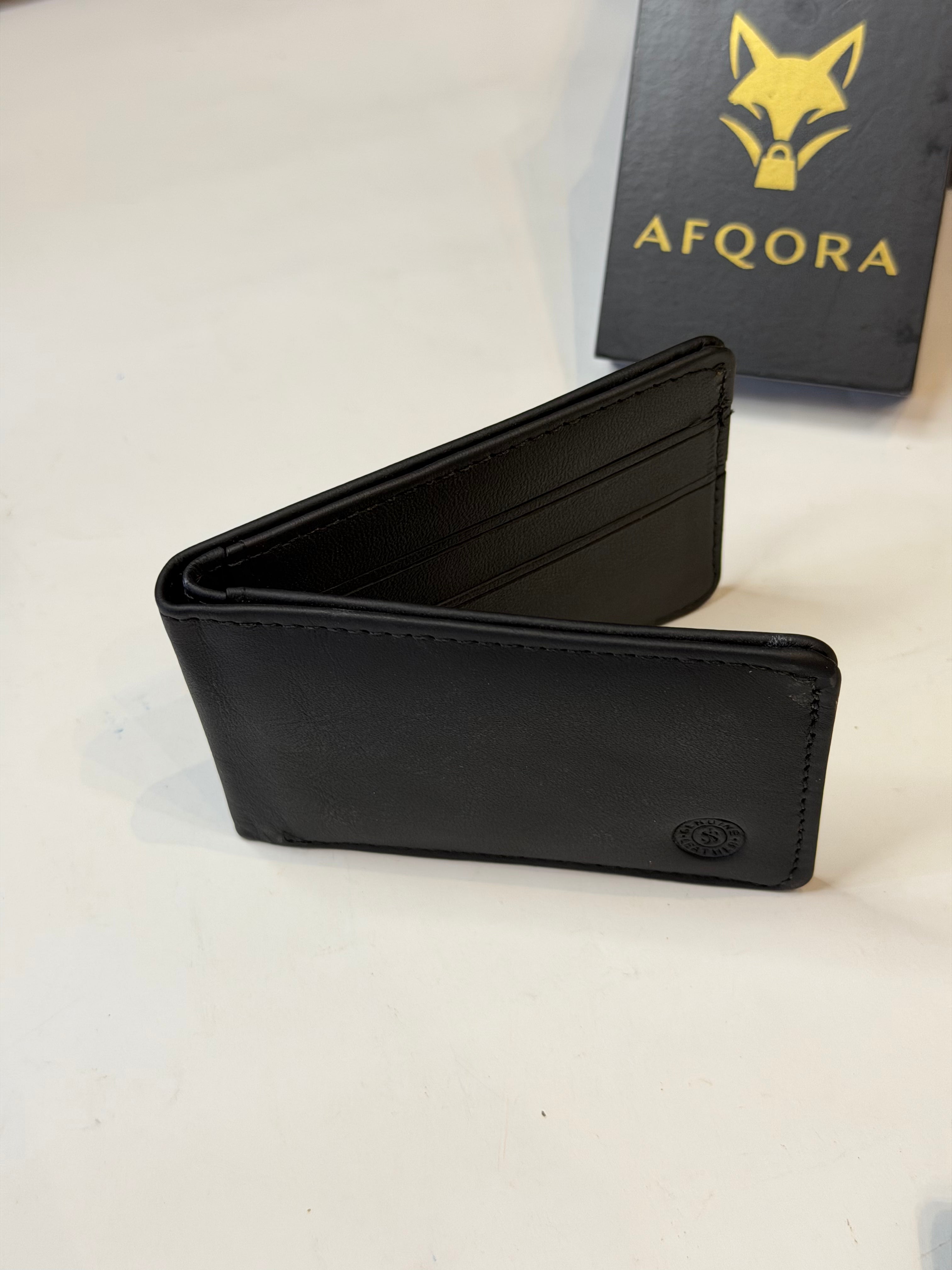 Afqora Classic Cow Leather Wallet