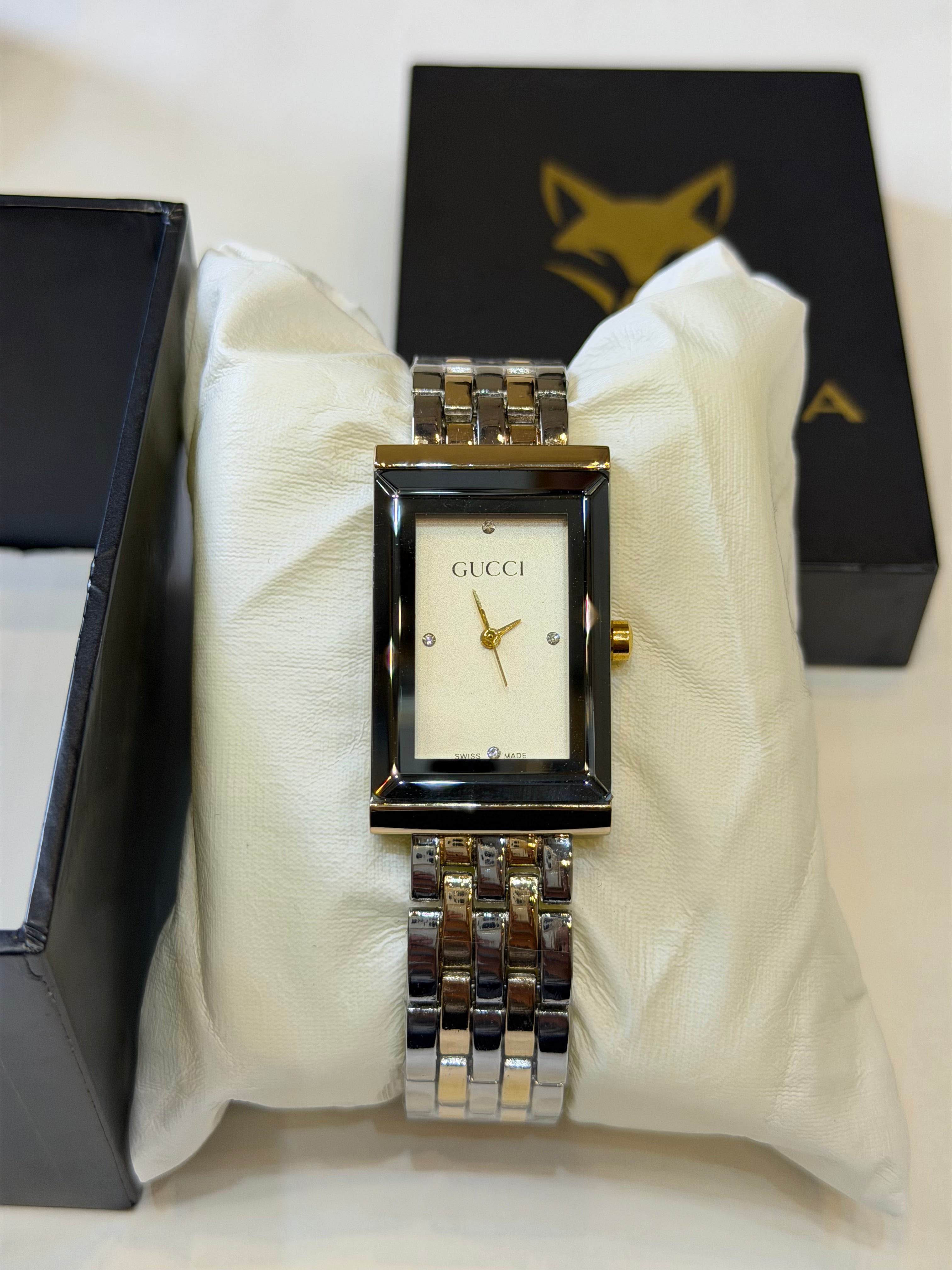 Gucci Square Dial Dress Watch