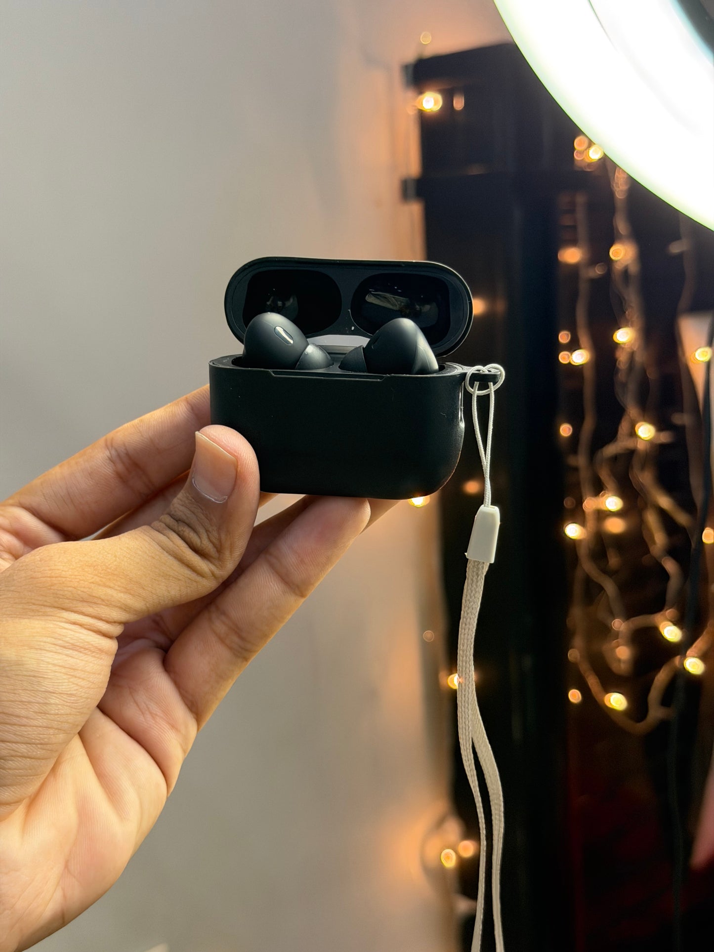 Aipods pro 2 styled (black)