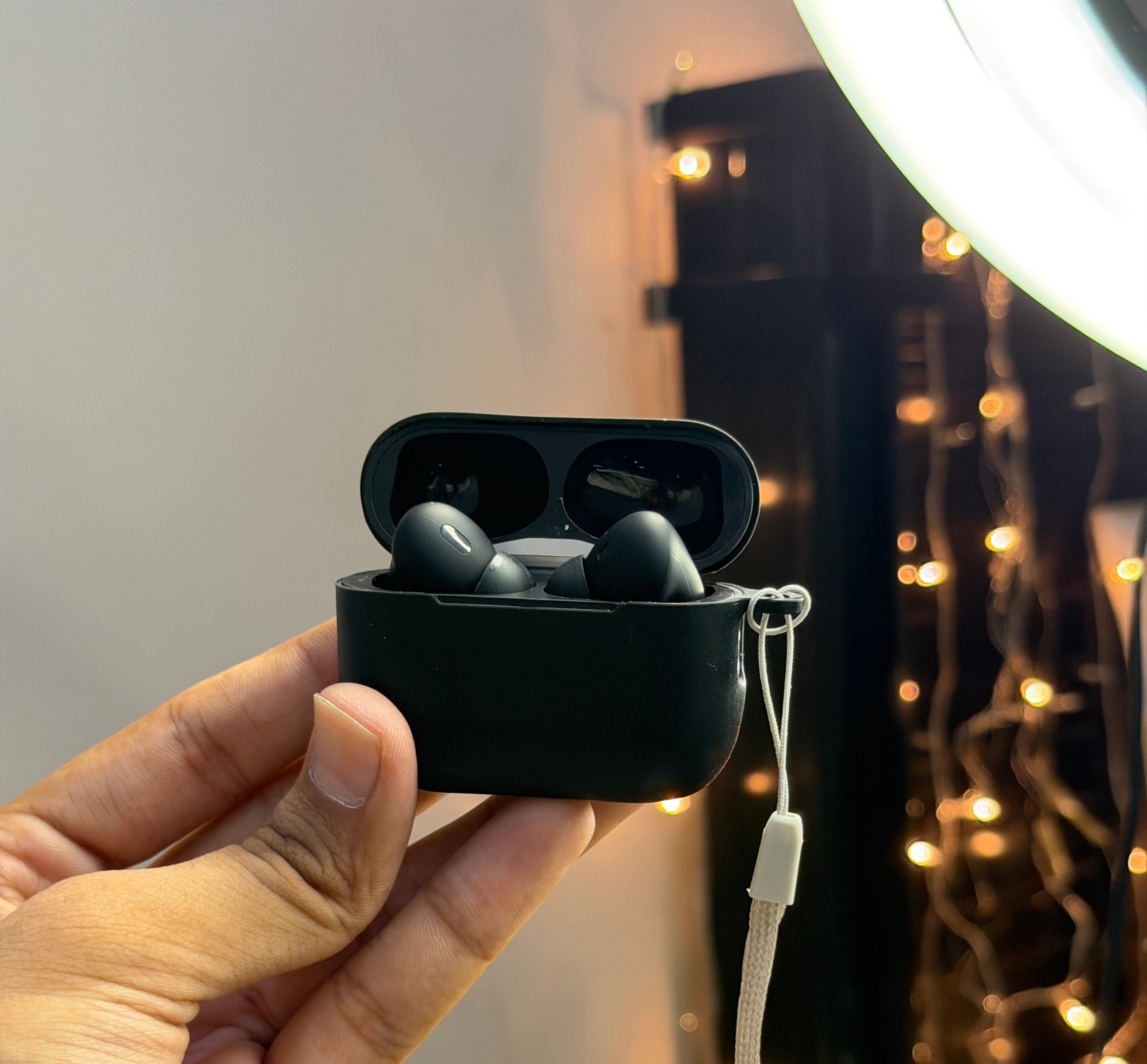 Aipods pro 2 styled (black)